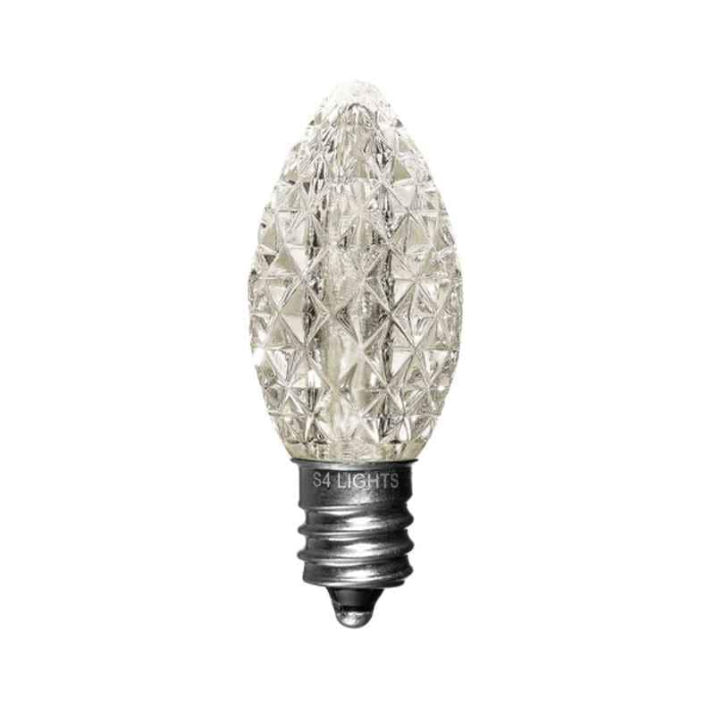 C7 LED Faceted Bulbs with Effects, E12 Base - Image 4