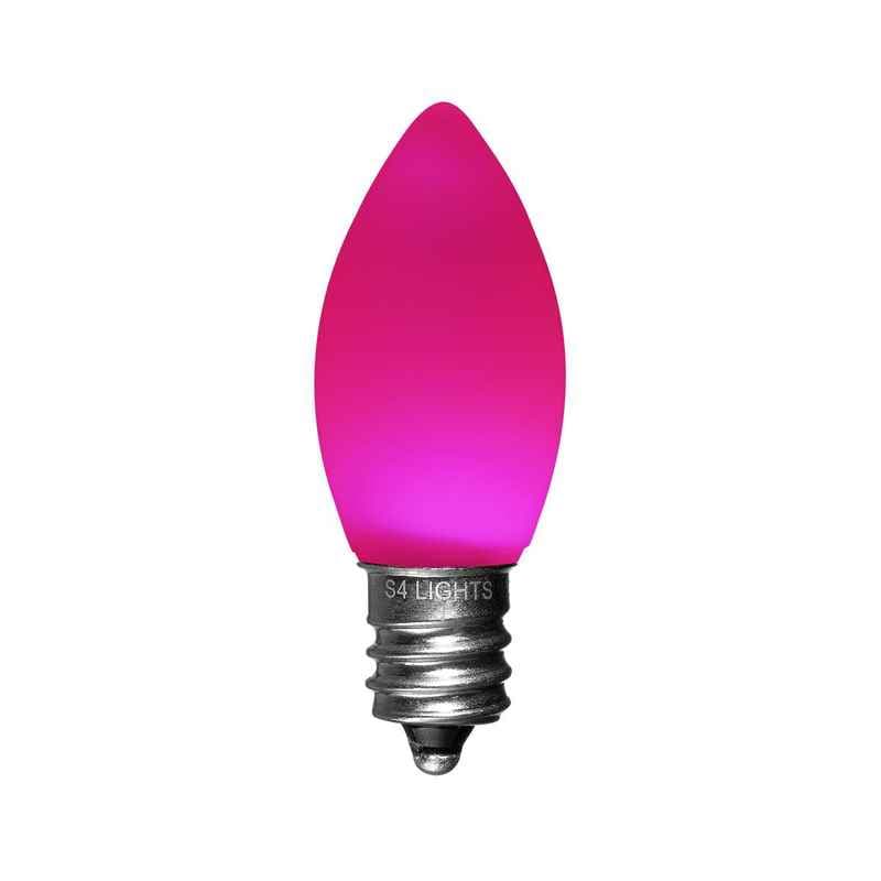 C7 LED Opaque Bulb, E12 Base - Image 8