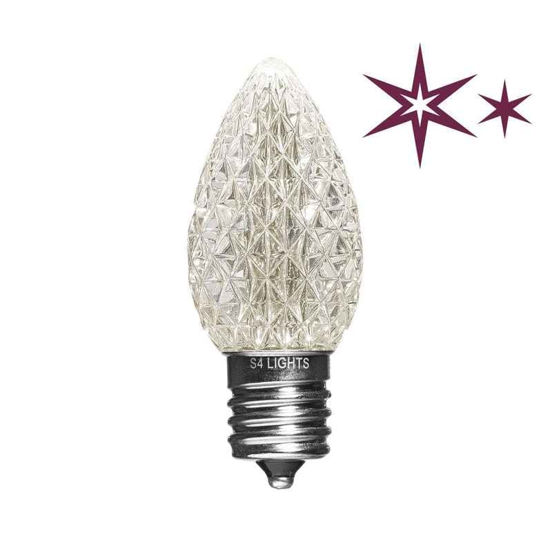 C9 LED Faceted Bulbs with Effects, E17 Base - Image 9
