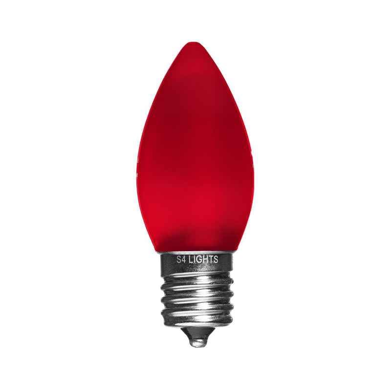 C9 LED Opaque Bulb, E17 Base - Image 8