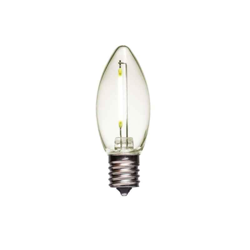 C9 LED Clear Bulb, E17 Base - Image 10