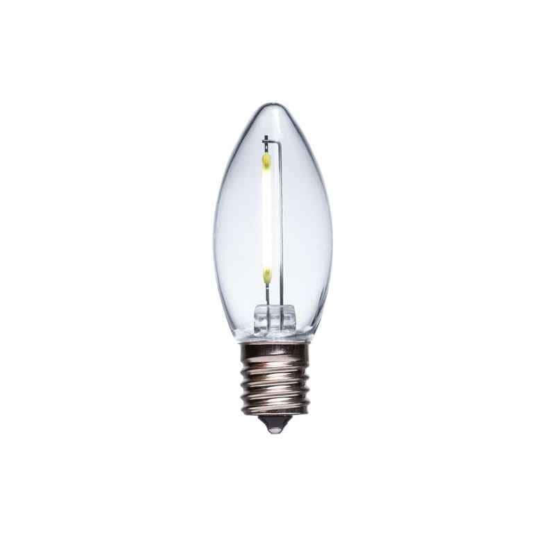 C9 LED Clear Bulb, E17 Base - Image 11