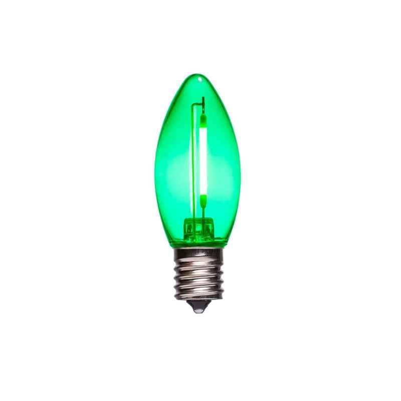 C9 LED Clear Bulb, E17 Base - Image 12