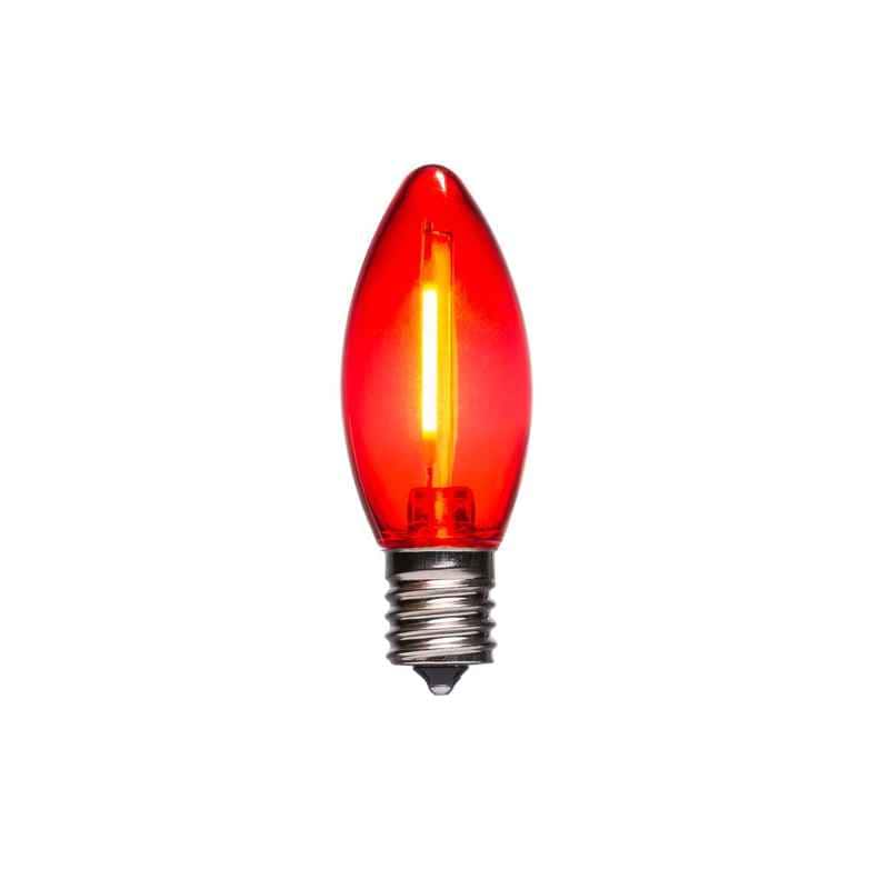 C9 LED Clear Bulb, E17 Base - Image 7