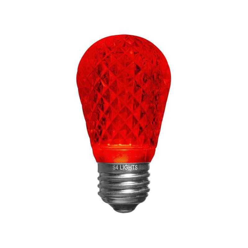 S14 LED Faceted Bulb, E26 Base - Image 7
