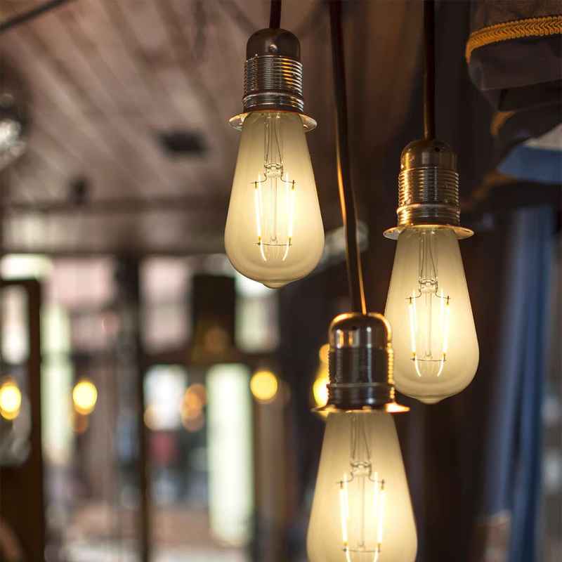 ST58 LED Vintage Cafe Bulb, E26 Base - Image 3